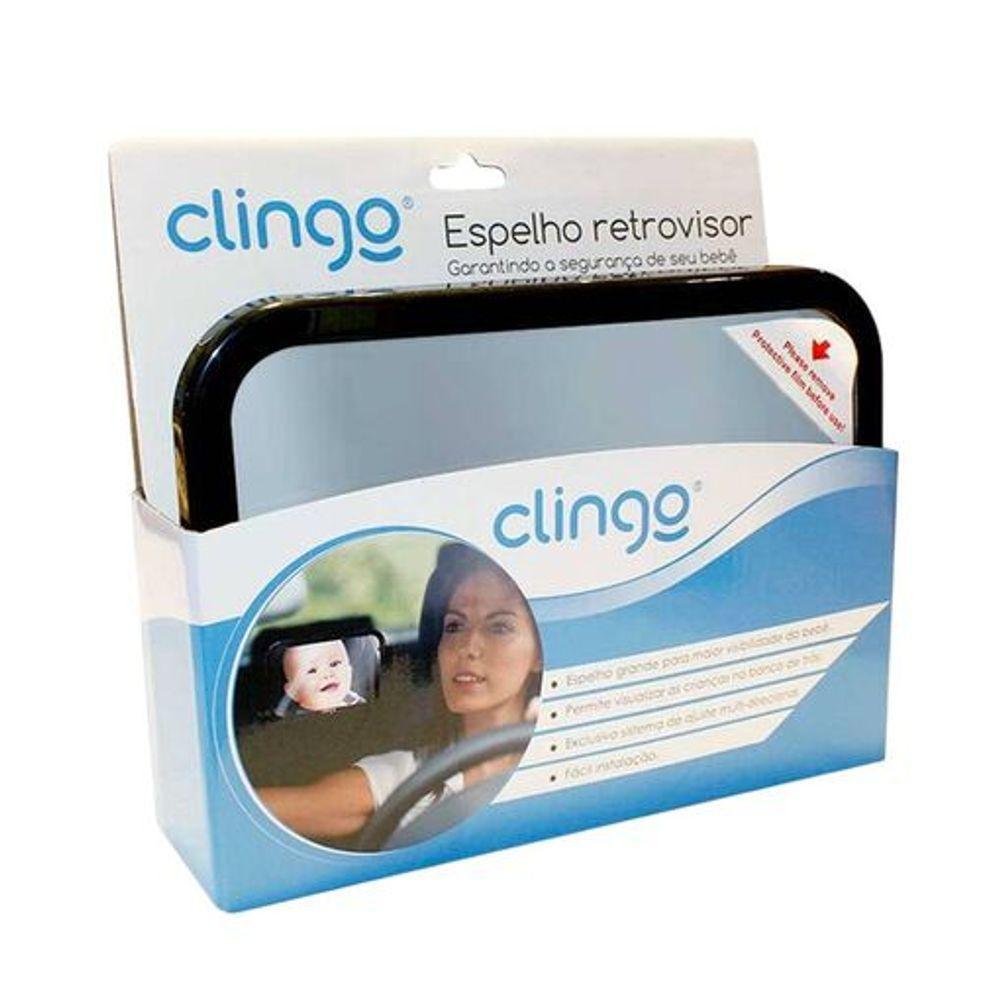 Espelho Retrovisor Retangular Para Segurança Infantil No Carro - Tranquilidade Nas Viagens - 2