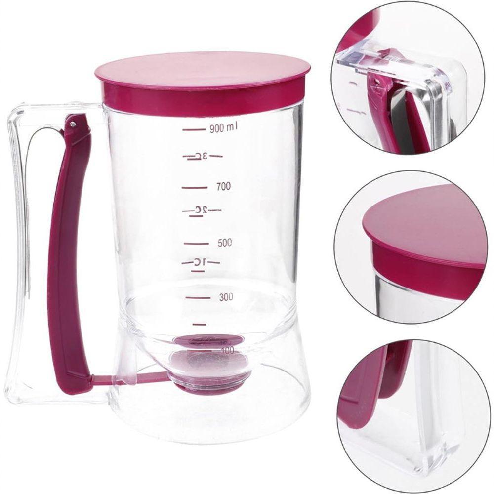 Dispenser Dosador Massa Cupcake Panqueca Bolo 900ml Cozinha - 4