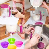 Dispenser Dosador Massa Cupcake Panqueca Bolo 900ml Cozinha - 9