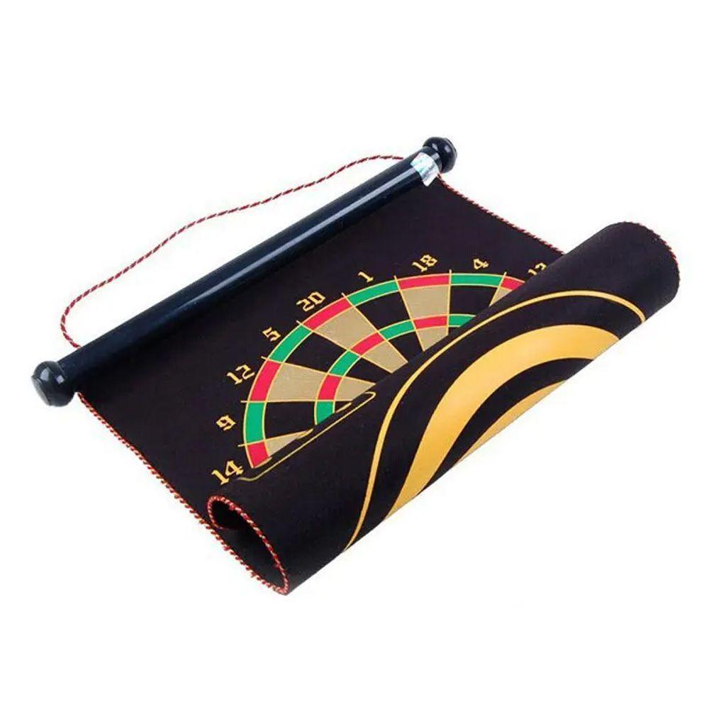 Dardos Magnéticos Alvo Dupla Face Dobrável 4 Dardos Ponta Pl - 10
