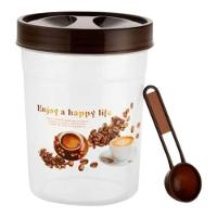 Conjunto Potes Plásticos Tampa Rosca 4 Peças Colher Medidor - 6