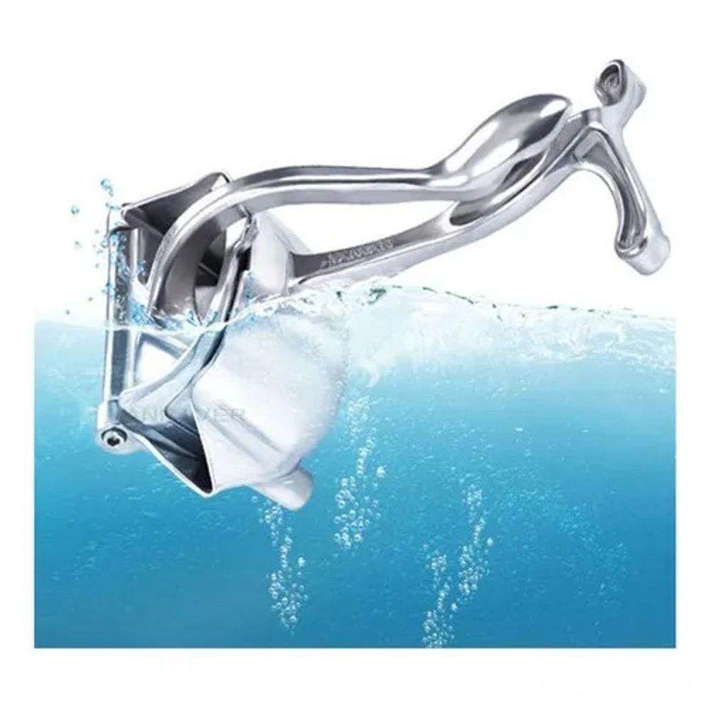 Espremedor Manual Limão Laranja Alumínio Suco Natural Cozinh - 9