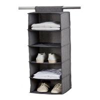 Sapateira Guarda Roupa Armario Cabide Organizador 5 Prateleiras Multiuso Closet - 1