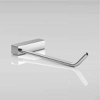 Porta Papel Higiênico Para Banheiro Escovado Troia Grego Metal - 3