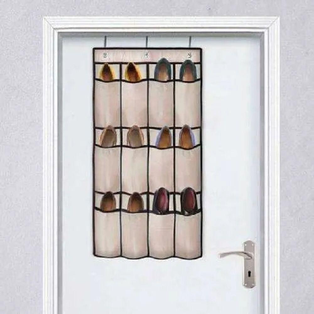 Organizador Suspenso Sapatos Porta 12 Divisórias Sapateira V - 5