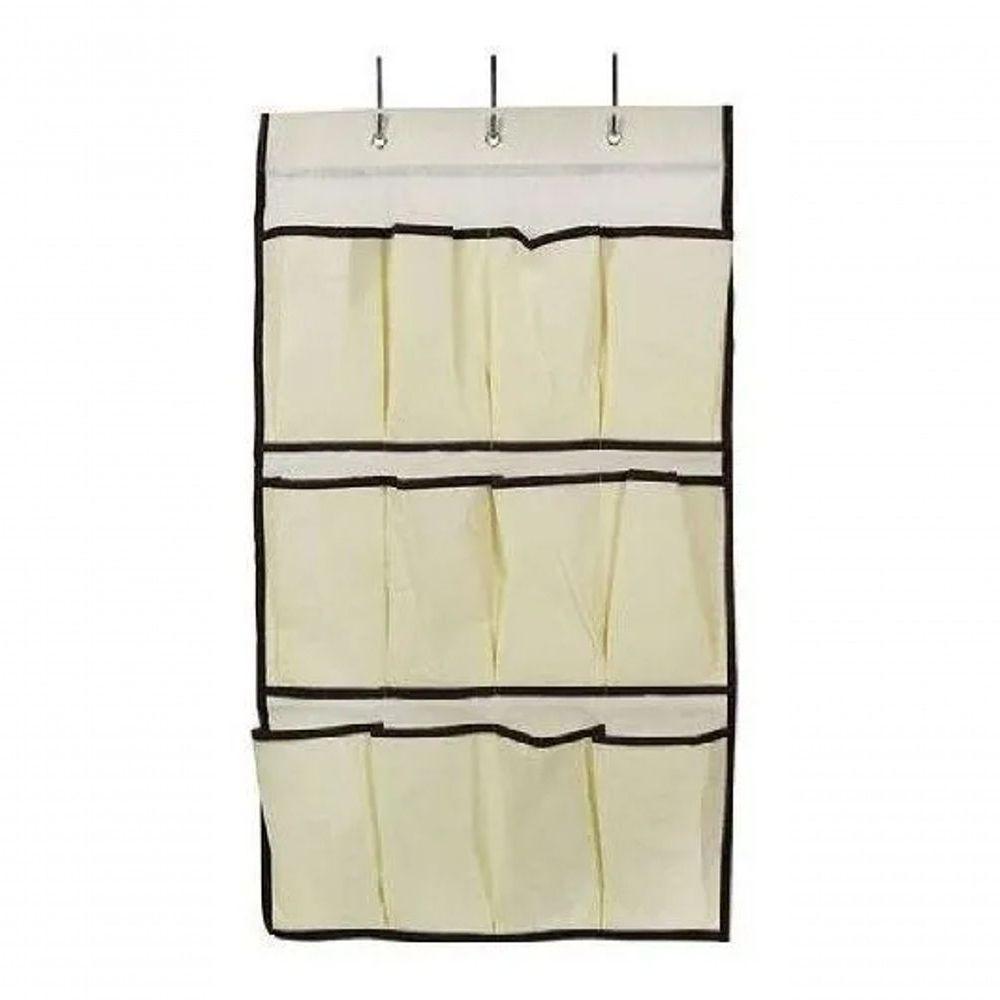 Organizador Suspenso Sapatos Porta 12 Divisórias Sapateira V - 7