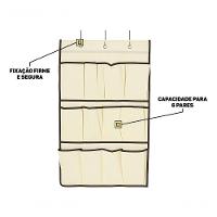 Organizador Suspenso Sapatos Porta 12 Divisórias Sapateira V - 3