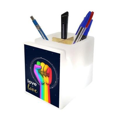 Organizador Iluminado Amor é Tudo - Estilo E Harmonia Para Seu Espaço!