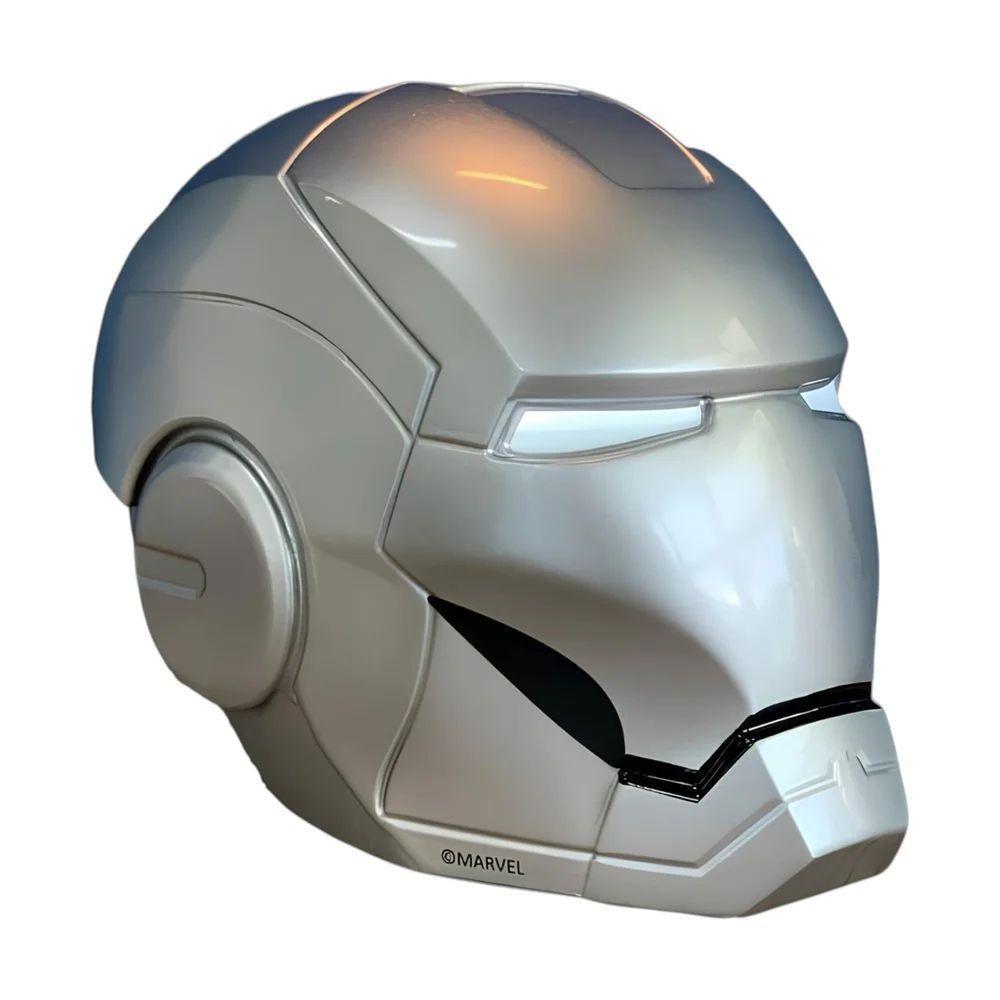 Luminária De Mesa Capacete Homem De Ferro - Estilo E Luz Em Sua Decoração! - 1