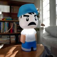 Luminária 3d Seu Madruga - Iluminação Divertida Para Transformar Seu Ambiente! - 5