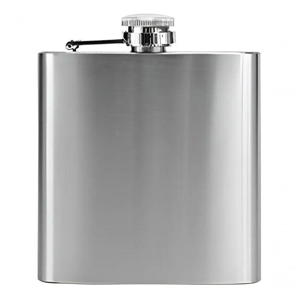 Kit Cantil Inox 6 Peças Shot Funil Bebidas Viagem - 8