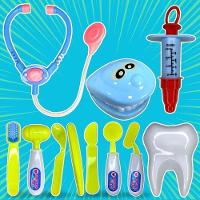 Kit Dentista Infantil Brinquedo Educativo 12 Peças Brincando - 3