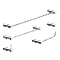 Kit Acessórios Para Banheiro Alto Brilho 5 Peças Grego Metal 2070or - 1