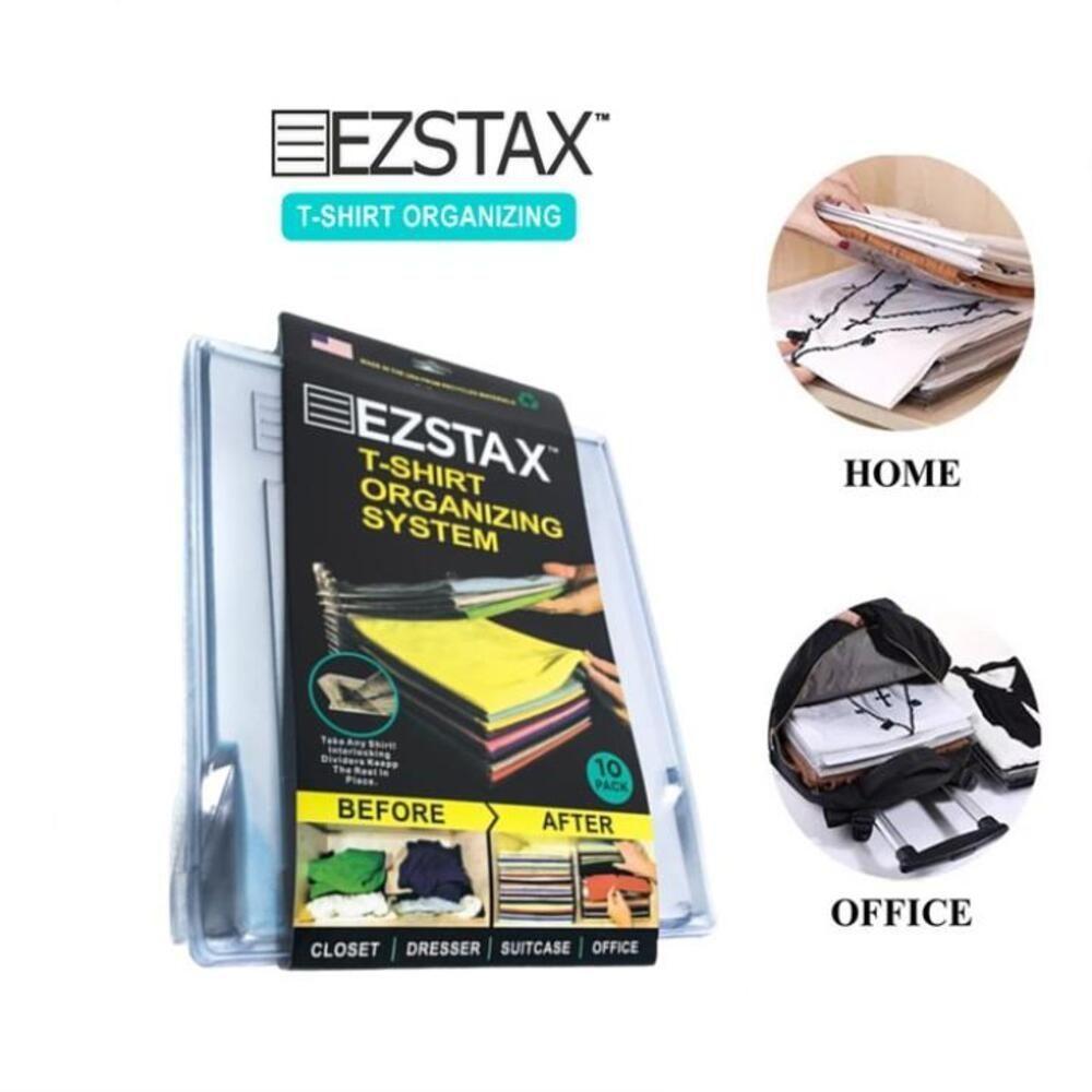 Kit 10 Organizador De Camisetas Camisas Guarda Roupas Divisorias Tipo Arquivo Separador - 6