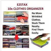 Kit 10 Organizador De Camisetas Camisas Guarda Roupas Divisorias Tipo Arquivo Separador - 2