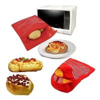 Saco Assar Batatas Microondas Cozinhar Legumes Bolsa Multiuso Lavavel Sem Oleo Potato Express Profissional - 1