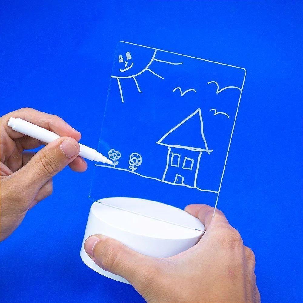 Painel Iluminado De Vidro Para Mensagens Criativas E Inspirações Brilhantes - 4