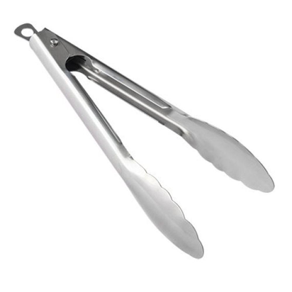 Pegador Pinça Inox Multiuso P- Macarrão Salada Pizza Lasanha - 1