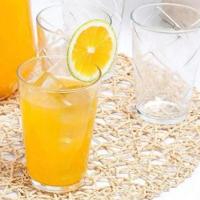 Kit Jogo 6 Copo Vidro Arizona Bebidas Agua Suco Cerveja Drinks 200ml Diamond Bar Restaurante Baixo Multiuso Conjunto Red - 2