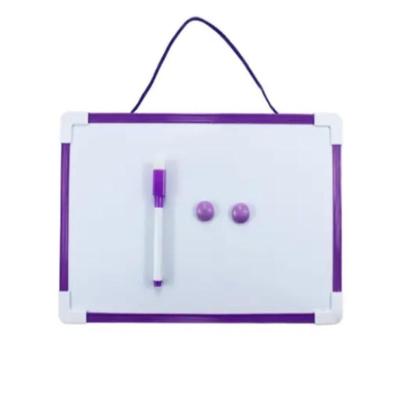 Lousa Quadro Branco Magnetico Completa Caneta Apagador 30x20cm Porta Recados Anotacoes Casa Escritorio Escola Organizaca