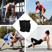 Joelheira Volei Anti Impacto Esportiva Protecao Joelho Goleiro Handebol Grande Proteção Esportes Skate Yoga - 5