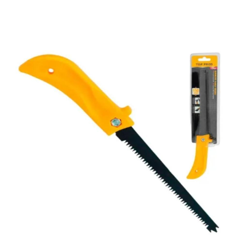 Serrote Gesso Serra Gesseiro Drywall Alicate Plantas Galhos Manual Multiuso 29cm Lamina Aco Antiderrapante Madeira Jardi - 2