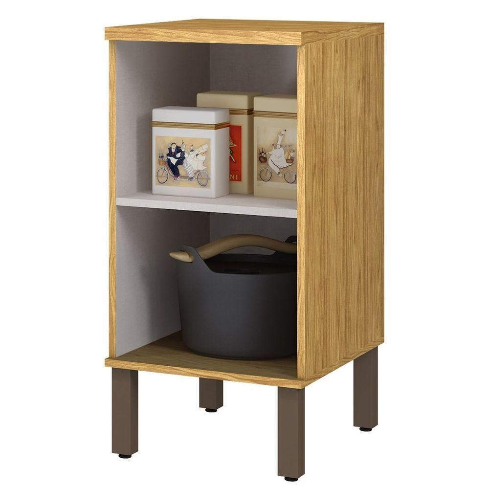 Módulo De Cozinha Balcão 1 Porta 40cm - Verace Marrocos-off White - 4