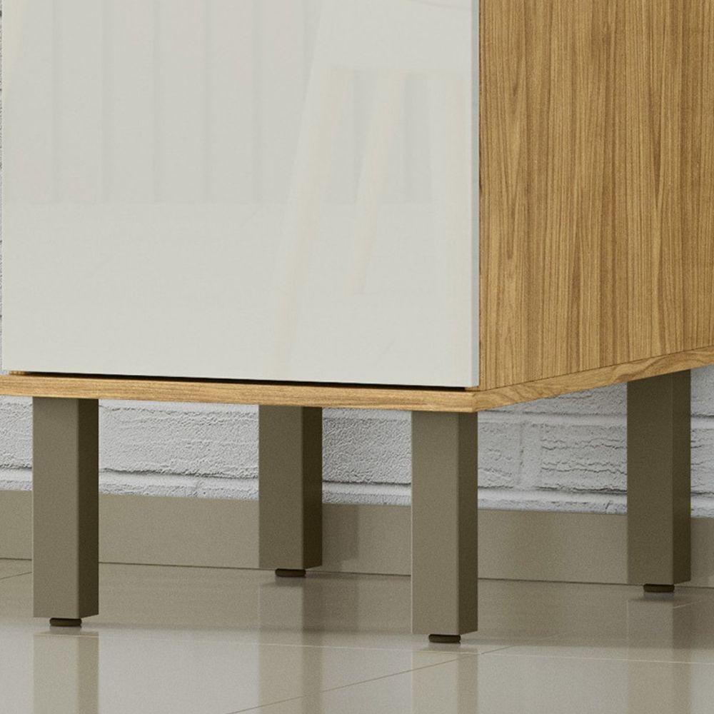 Módulo De Cozinha Balcão 1 Porta 40cm - Verace Marrocos-off White - 5