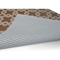 Tapete Passadeira Emborrachada Pvc Antiderrapante 0,65x5,00m Elos Marrom Bege - 7