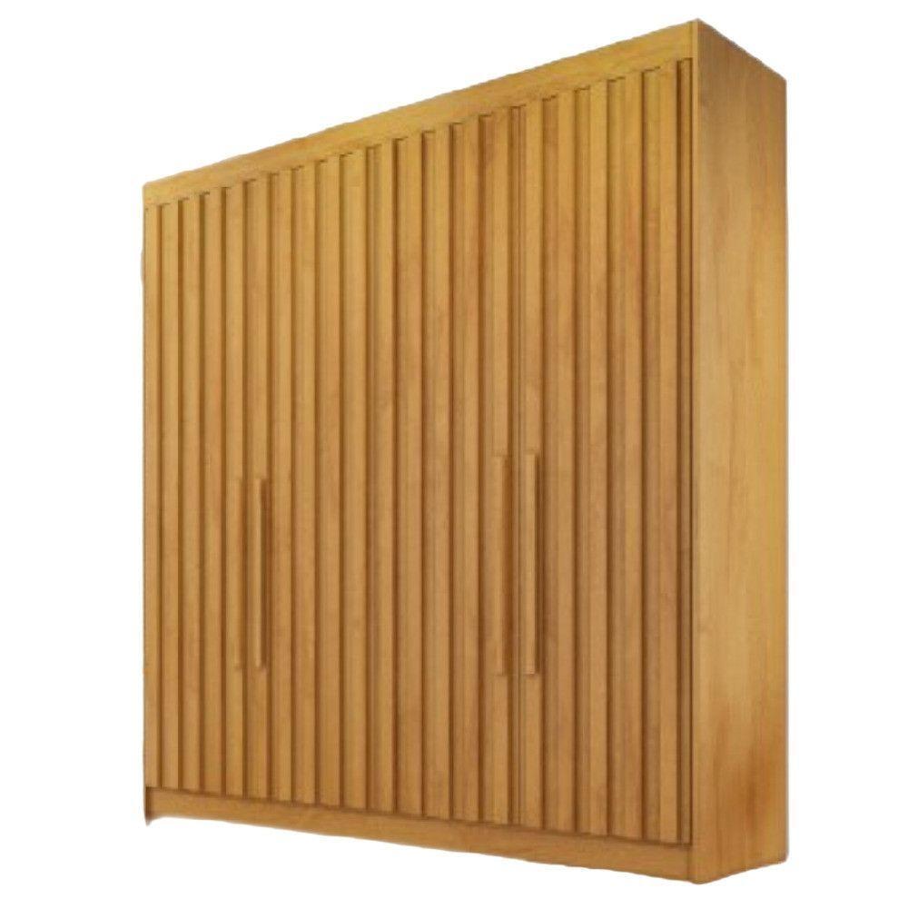 Guarda Roupa 4 Portas Potente 100% Mdf Móveis Europa Peróba - 1