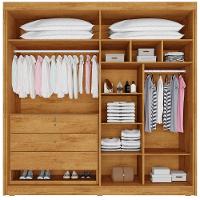 Guarda Roupa 4 Portas Potente 100% Mdf Móveis Europa Peróba