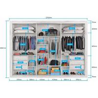 Guarda Roupa 3 Portas York 100% Mdf Móveis Europa Peróba