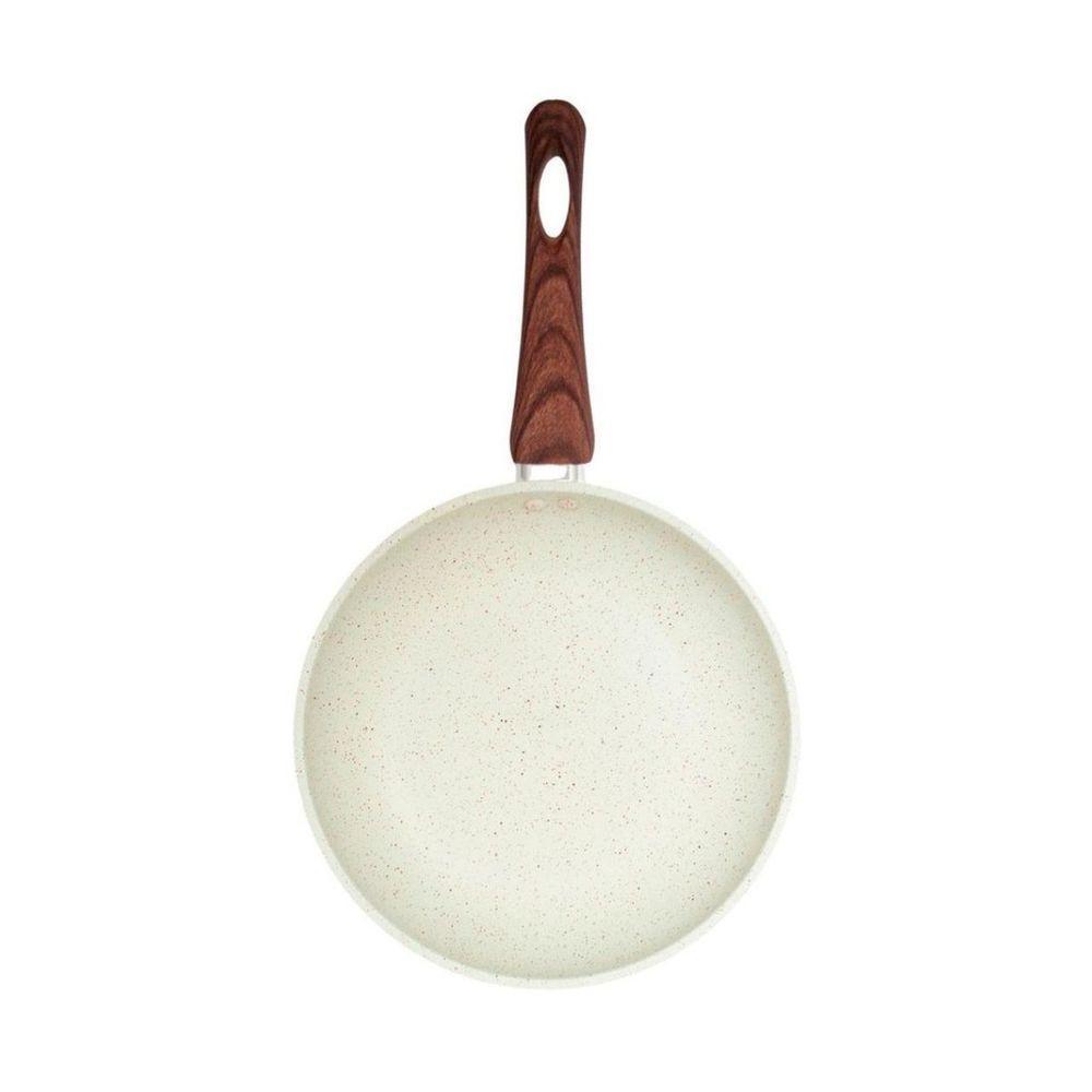 Frigideira Com Revestimento Cerâmico 24cm Bege - 1