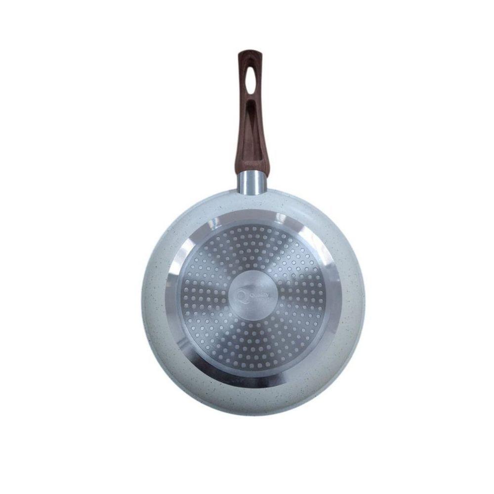 Frigideira Com Revestimento Cerâmico 24cm Bege - 3