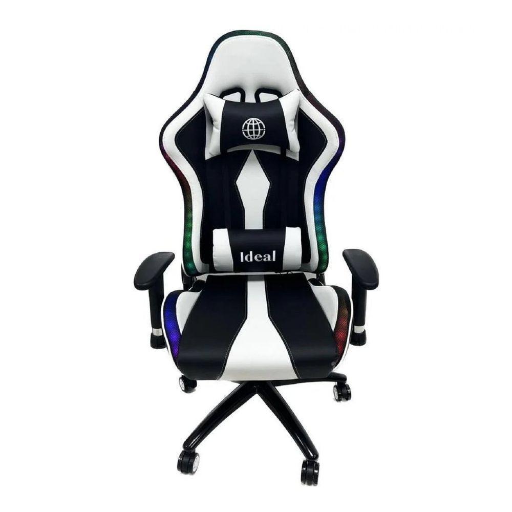 Cadeira Gamer Ergonômica Preta E Branca - 1