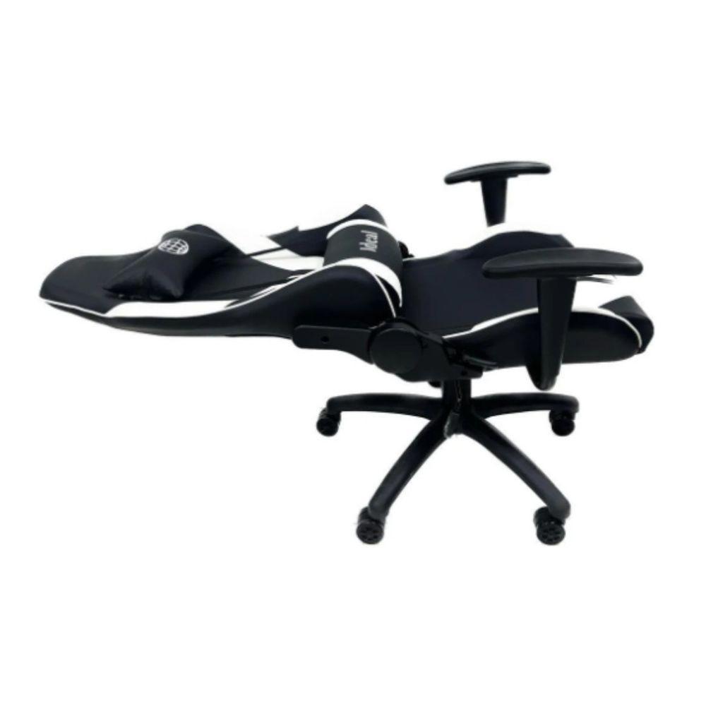 Cadeira Gamer Ergonômica Preta E Branca - 3