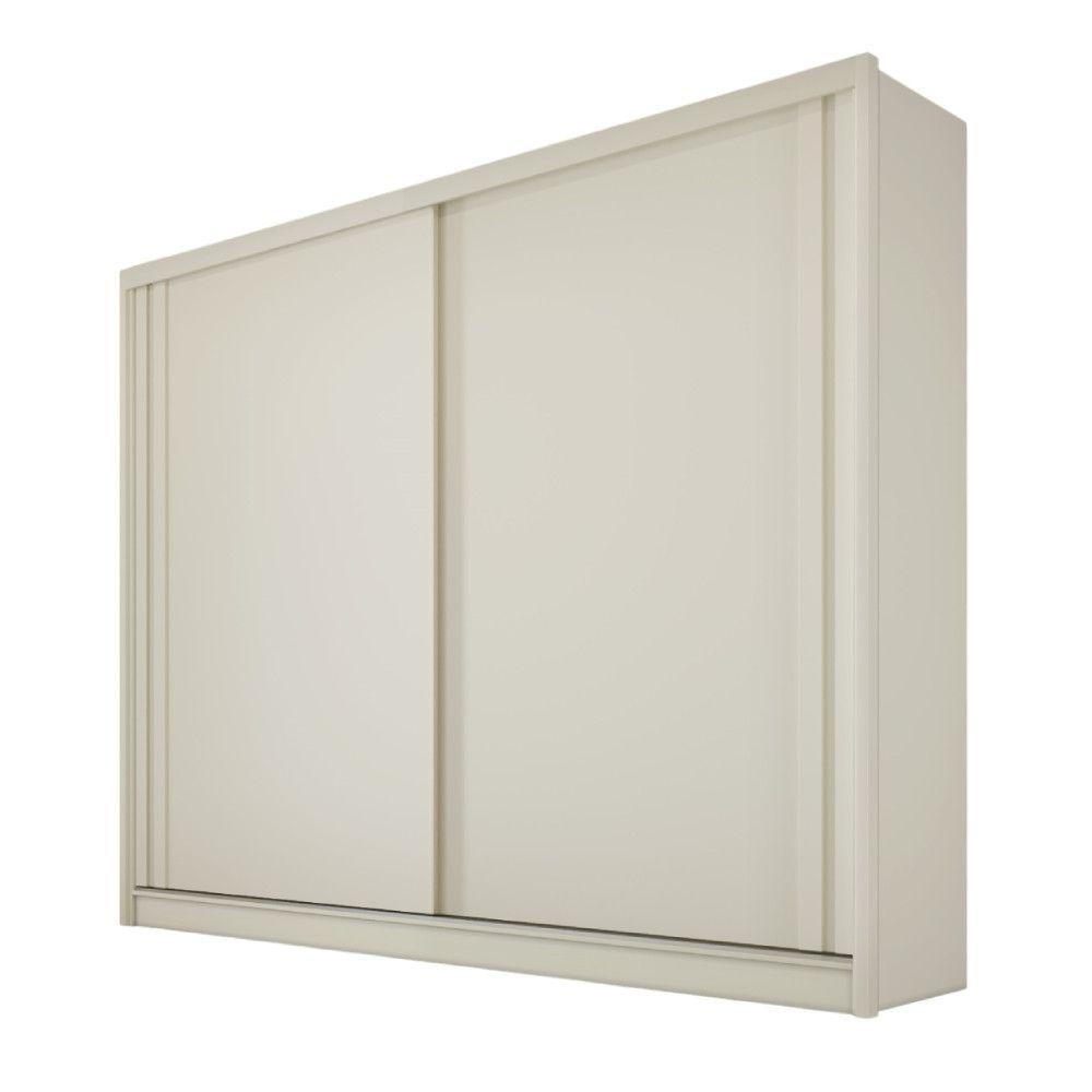 Guarda Roupa Monterey Com Portas De Correr 100% Mdf Off White-peroba-off White - 1
