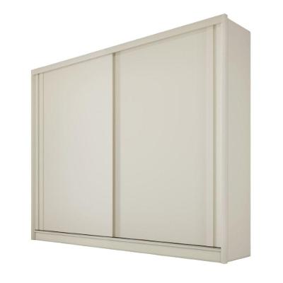 Guarda Roupa Monterey Com Portas De Correr 100% Mdf Off White-peroba-off White