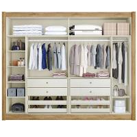 Guarda Roupa Creta 2 Portas 1 Espelhada 100% Mdf 4 Gavetas Amêndoa/off White/amêndoa - 6