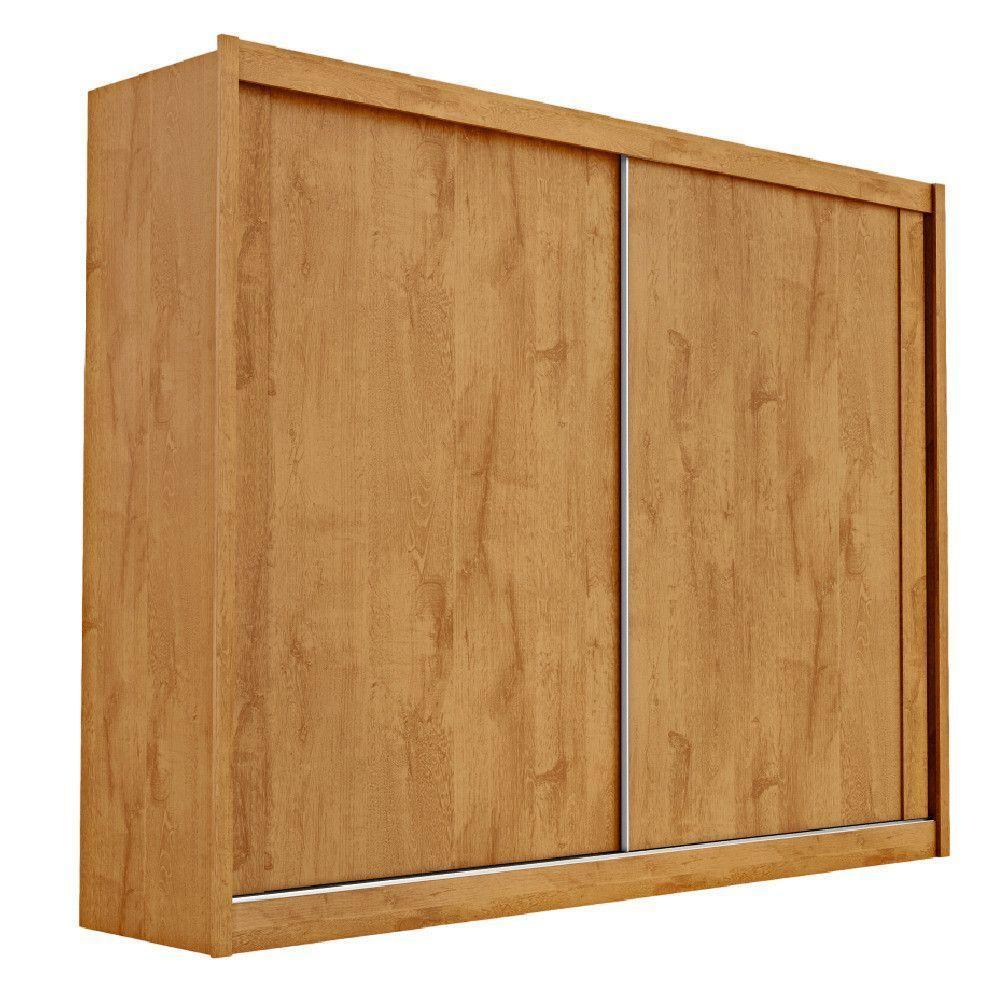Guarda Roupa Creta 100% Mdf Com 2 Portas Móveis Europa Peroba/off White/peroba - 1