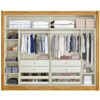 Guarda Roupa Creta 100% Mdf Com 2 Portas Móveis Europa Peroba/off White/peroba - 6