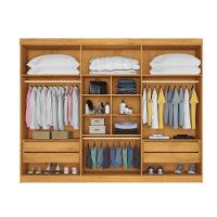 Guarda Roupa Alba 6 Portas 100% Mdf Mademarcs Peroba-off White - 3