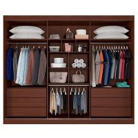 Guarda Roupa Athenas 3 Portas 1 Com Espelho 100% Mdf Ipê/off White - 3