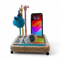 Organizador De Mesa Com Iluminação Led - Praticidade E Estilo Para Seu Espaço De Trabalho - 1