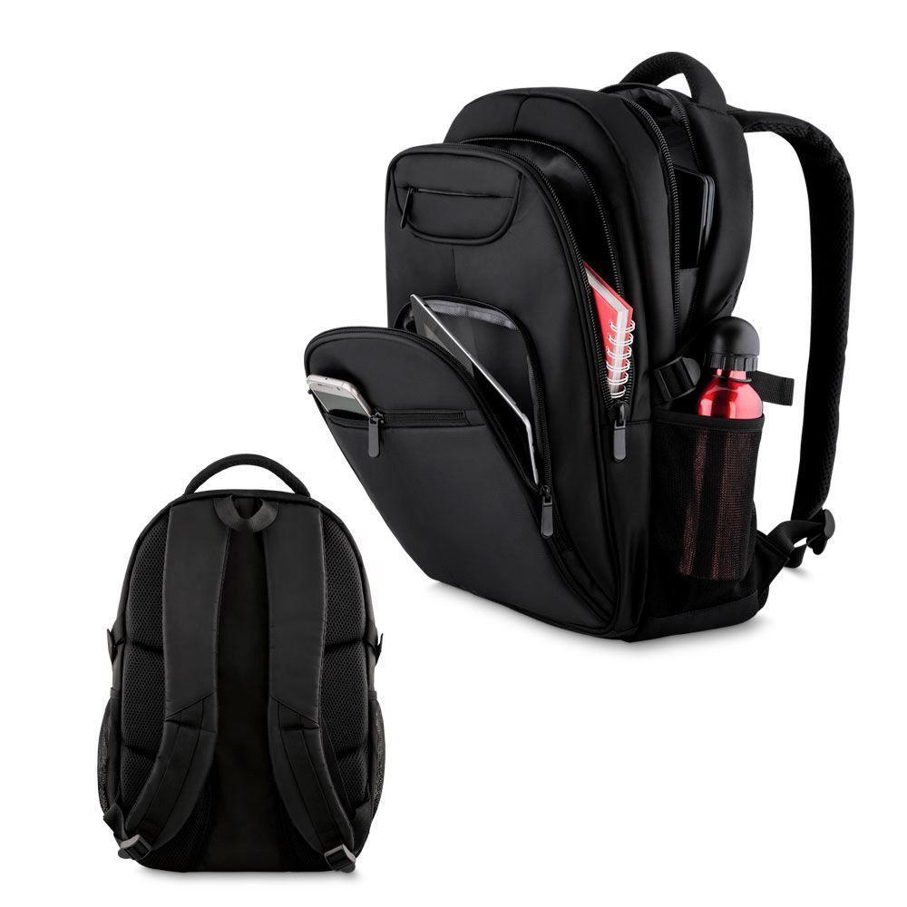 Mochila Executiva Cinza Com Usb: Estilo E Praticidade Para Seu Dia A Dia Profissional - 1