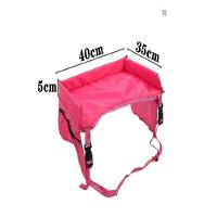 Mesinha Infantil Carro Casa Mesa Porta Objetos Bolsos Dobravel Portatil Bebe Crianca Apoio Rosa - 5