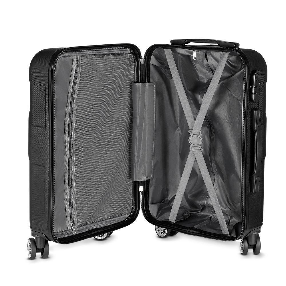 Mala Prática Com Rodas 360° - Estilo E Conforto Em Viagens - 52l - Cor Preta - 2