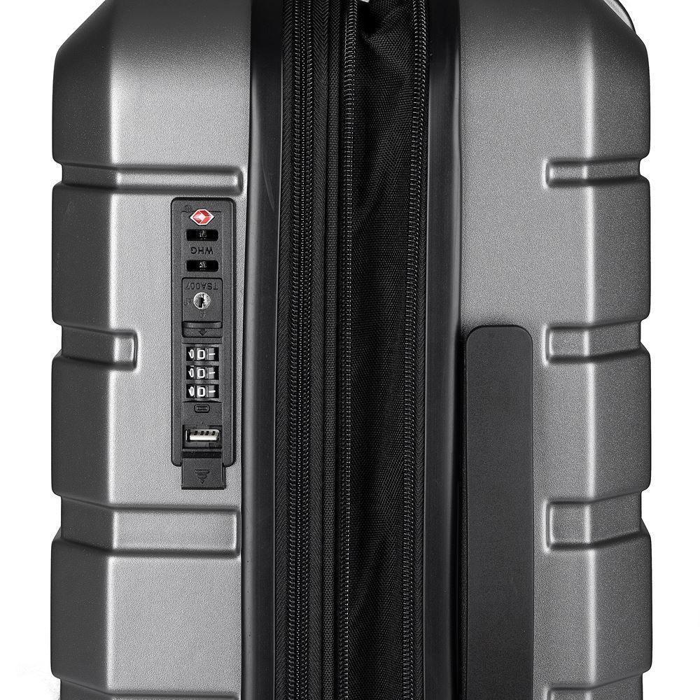 Mala De Viagem 40l Com Usb E Rodas 360° - Conforto E Praticidade Em Todos Os Destinos - 3