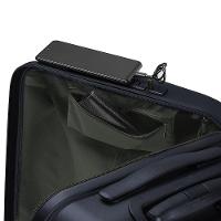Mala Azul 40l Com Rodas 360°, Cadeado E Usb - Estilo E Conforto Para Suas Viagens - 2