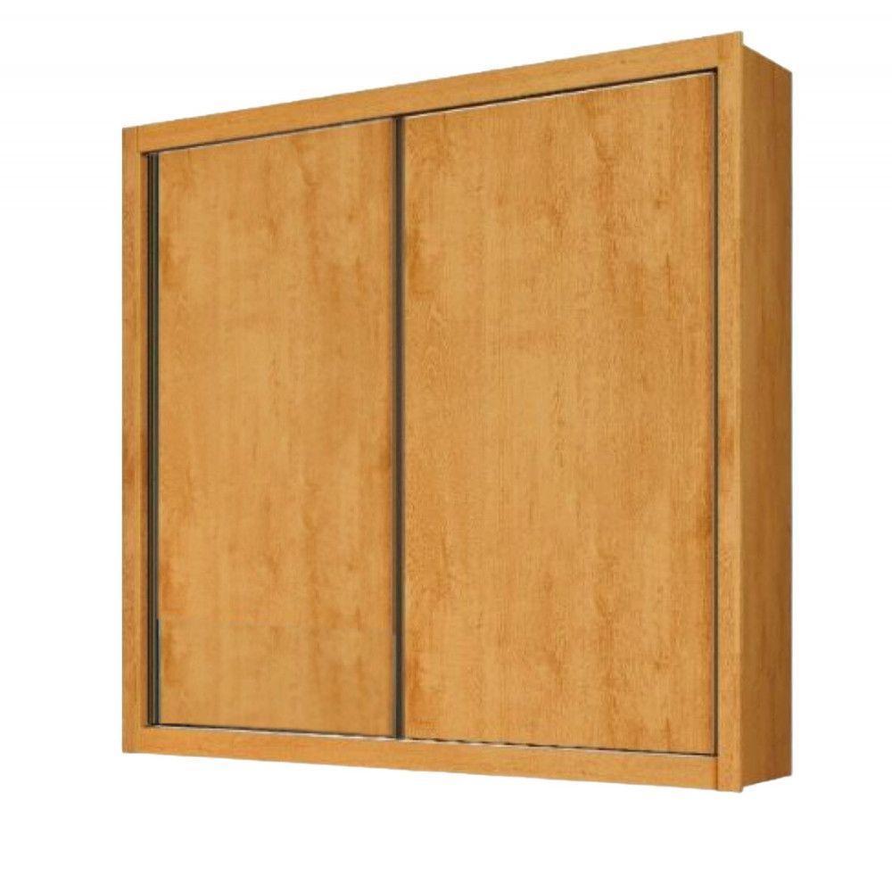 Guarda Roupa Zurique Solteiro 2 Portas 4 Gavetas 100% Mdf Peroba/off White/peroba - 2